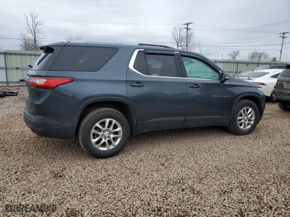 2018 Chevrolet Traverse LT Cloth with VIN 1GNEVGKWXJJ211534, listed as a Copart auction lot 49388825 with 97,782 mi miles and Salvage Title. Bid and sale history available at carsss.com. Image 3.