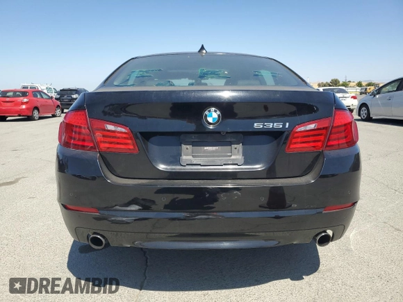 2011 BMW 5 Series 535i z VIN WBAFR7C50BC806502, wystawiony jako Copart lot #60560895 z przebiegiem 86 672 mil mil oraz Szkoda całkowita • Salvage title. Historia ofert i sprzedaży dostępna na DreamBid. Obrazek 6.