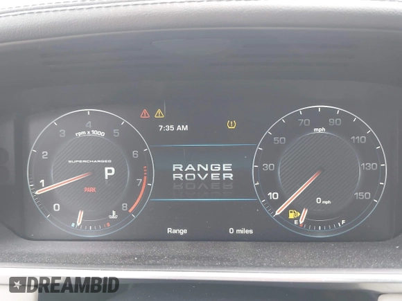 2013 Land Rover Range Rover SC with VIN SALGS2EF5DA101285, listed as a IAAI auction lot 42225090 with 91,182 mi miles and . Bid and sale history available at DreamBid. Image 7.