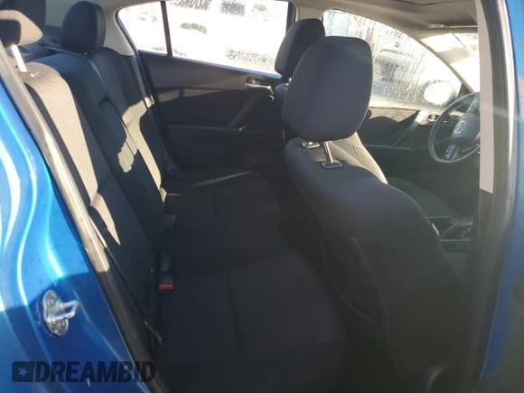 2012 Mazda 3 i Touring with VIN JM1BL1V82C1590723, listed as a Copart auction lot 42162305 with 203,030 mi miles and Salvage Title. Bid and sale history available at carsss.com. Image 10.