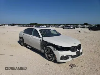 2018 BMW 7 Series 740i with VIN WBA7E2C58JG741652, listed as a Copart auction lot 57802073 with 79,441 mi miles. Bid and sale history available at carsss.com. Image 11.