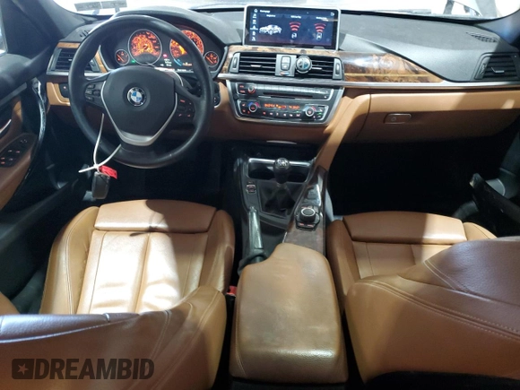 2013 BMW 3 Series 335i xDrive with VIN WBA3B9C51DJ465760, listed as a Copart auction lot 49573555 with 88,234 mi miles and Salvage Title. Bid and sale history available at carsss.com. Image 8.