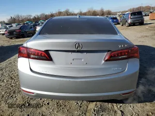 2015 Acura TLX V6 Tech with VIN 19UUB3F53FA000336, listed as a Copart auction lot 83117484 with 152,624 mi miles and Salvage Title. Bid and sale history available at carsss.com. Image 6.
