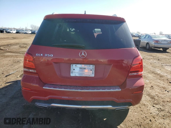 2013 Mercedes-Benz GLK 350 with VIN WDCGG5HB4DG109825, listed as a Copart auction lot 47560775 with 105,688 mi miles and Salvage Title. Bid and sale history available at DreamBid. Image 6.