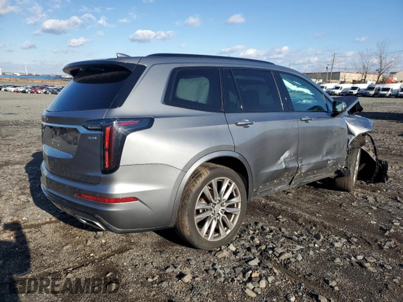 2020 Cadillac XT6 AWD Sport with VIN 1GYKPGRS4LZ131864, listed as a Copart auction lot 84443774 with 54,519 mi miles and Non repairable. Bid and sale history available at DreamBid. Image 3.
