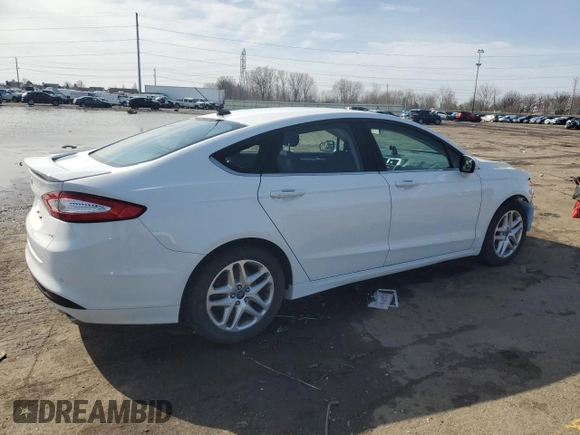 2015 Ford Fusion SE with VIN 1FA6P0H76F5106302, listed as a Copart auction lot 51523775 with 47,762 mi miles and Salvage Title. Bid and sale history available at carsss.com. Image 3.