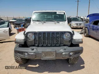 2023 Jeep Gladiator Sport S with VIN 1C6HJTAG4PL564716, listed as a Copart auction lot 57489125 with 20,971 mi miles and Salvage title. Bid and sale history available at DreamBid. Image 5.