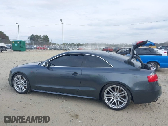 2015 Audi S5 Premium Plus with VIN WAUCGAFR7FA005913, listed as a IAAI auction lot 41542991 with 108,731 mi miles. Bid and sale history available at carsss.com. Image 14.