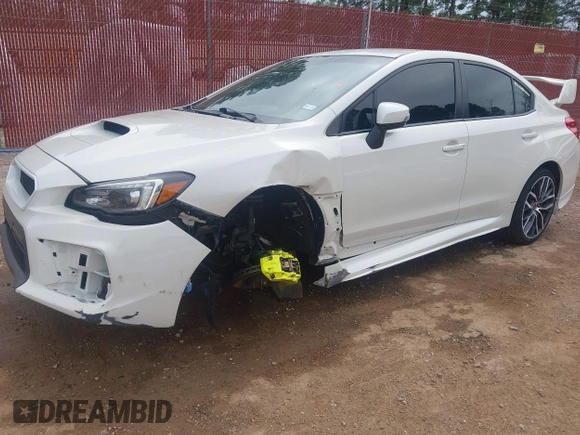 2021 Subaru WRX STI with VIN JF1VA2E65M9806189, listed as a IAAI auction lot 41876504 with 56,666 mi miles and . Bid and sale history available at DreamBid. Image 17.