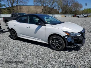 2024 Nissan Sentra SR with VIN 3N1AB8DV2RY362145, listed as a Copart auction lot 54301025 with 8,749 mi miles and Salvage title. Bid and sale history available at DreamBid. Image 4.
