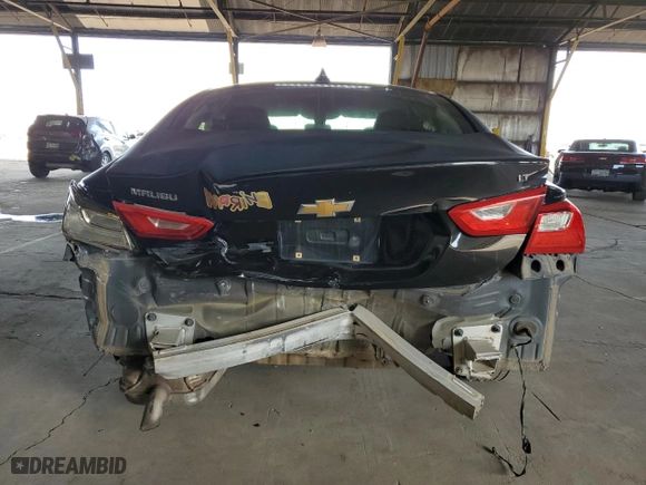 2016 Chevrolet Malibu LT with VIN 1G1ZE5ST3GF252466, listed as a Copart auction lot 46183625 with 138,461 mi miles and Salvage Title. Bid and sale history available at carsss.com. Image 6.