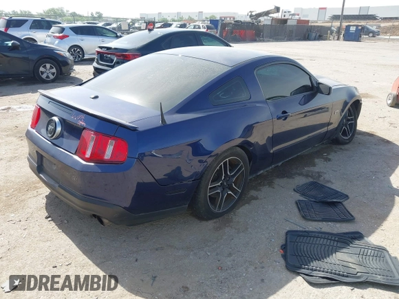 2010 Ford Mustang GT with VIN 1ZVBP8CH4A5135262, listed as a IAAI auction lot 42248710 with 170,583 mi miles and . Bid and sale history available at DreamBid. Image 4.
