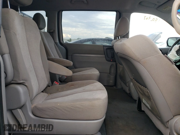 2012 Kia Sedona LX with VIN KNDMG4C78C6447514, listed as a Copart auction lot 46035374 with 180,367 mi miles and Clean Title. Bid and sale history available at carsss.com. Image 6.