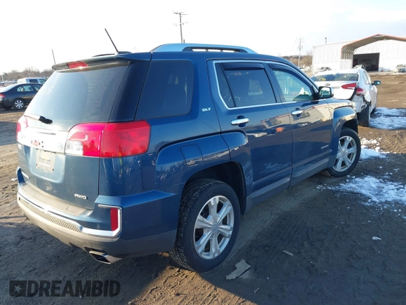 2017 GMC Terrain SLT with VIN 2GKFLUE31H6133899, listed as a IAAI auction lot 41351665 with 84,197 mi miles. Bid and sale history available at carsss.com. Image 4.