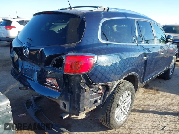 2015 Buick Enclave Convenience with VIN 5GAKRAKD5FJ385788, listed as a IAAI auction lot 41410548 with 107,368 mi miles and . Bid and sale history available at carsss.com. Image 4.