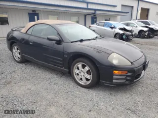 2001 Mitsubishi Eclipse GT with VIN 4A3AE85H31E023387, listed as a Copart auction lot 44310745 with 117,074 mi miles and Clean Title. Bid and sale history available at carsss.com. Image 4.