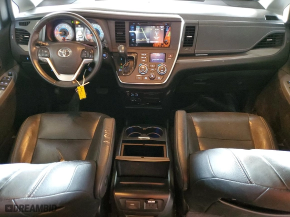 2015 Toyota Sienna SE with VIN 5TDXK3DC6FS645904, listed as a Copart auction lot 51323435 with 87,067 mi miles and Salvage Title. Bid and sale history available at carsss.com. Image 8.