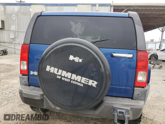 2006 Hummer H3 z VIN 5GTDN136X68162259, wystawiony jako Copart lot #58605085 z przebiegiem 220 981 mil mil oraz Tytuł czysty. Historia ofert i sprzedaży dostępna na DreamBid. Obrazek 6.