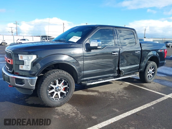 2015 Ford F-150 XLT with VIN 1FTEW1EF5FFB07171, listed as a IAAI auction lot 41819014 with 155,560 mi miles. Bid and sale history available at carsss.com. Image 18.