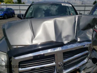 2007 Dodge Dakota SLT with VIN 1D7HW48KX7S256455, listed as a Copart auction lot 62001464 with 109,239 mi miles and Salvage Title. Bid and sale history available at carsss.com. Image 12.