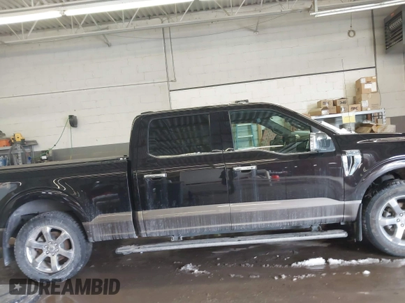 2021 Ford F-150 XL with VIN 1FTFW1E8XMFA47553, listed as a IAAI auction lot 41496255 with 83,711 mi miles. Bid and sale history available at carsss.com. Image 13.