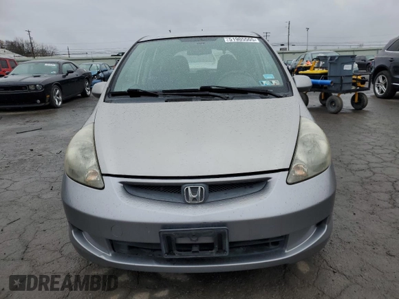 2008 Honda Fit with VIN JHMGD38408S041111, listed as a Copart auction lot 51905505 with 91,223 mi miles and Salvage Title. Bid and sale history available at carsss.com. Image 5.