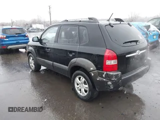 2007 Hyundai Tucson SE with VIN KM8JN72D17U637394, listed as a IAAI auction lot 41505971 with 209,747 mi miles and . Bid and sale history available at DreamBid. Image 3.