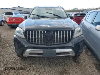 2017 Mercedes-Benz GLS 450 with VIN 4JGDF6EE4HA765897, listed as a Copart auction lot 55741505 with Not Provided miles and Salvage Title. Bid and sale history available at DreamBid. Image 5.