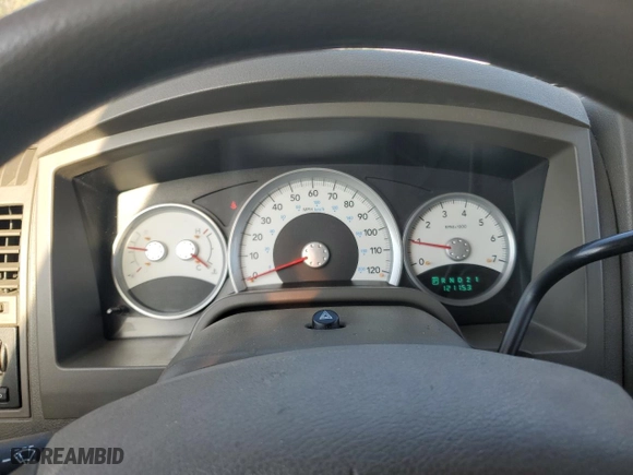 2006 Dodge Dakota SLT with VIN 1D7HE48K96S528687, listed as a Copart auction lot 45190215 with 121,153 mi miles and Salvage Title. Bid and sale history available at carsss.com. Image 9.