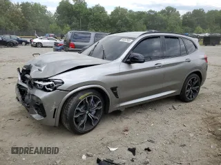 2020 BMW X3 M Competition z VIN 5YMTS0C08LLA57840, wystawiony jako Copart lot #56067983 z przebiegiem Nie podano mil oraz . Historia ofert i sprzedaży dostępna na DreamBid. Obrazek 1.