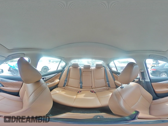 2024 Infiniti Q50 Luxe with VIN JN1EV7BR5RM630469, listed as a Copart auction lot 72450624 with 14,131 mi miles and Salvage Title. Bid and sale history available at DreamBid. Image 13.