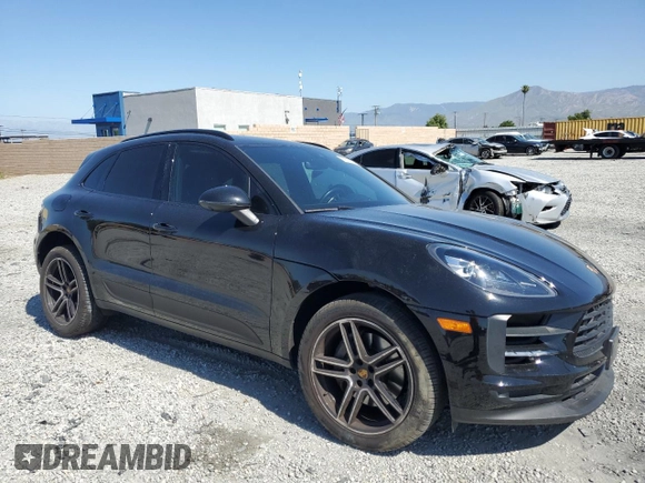 2021 Porsche Macan S with VIN WP1AB2A54MLB32797, listed as a Copart auction lot 57525655 with 30,031 mi miles and Salvage title. Bid and sale history available at DreamBid. Image 4.