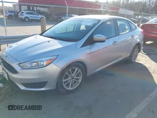 2018 Ford Focus SE with VIN 1FADP3F28JL239860, listed as a IAAI auction lot 41497350 with 84,666 mi miles. Bid and sale history available at carsss.com. Image 17.