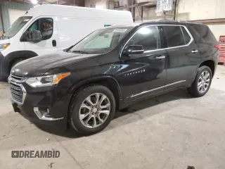 2019 Chevrolet Traverse Premier with VIN 1GNEVKKW4KJ301458, listed as a Copart auction lot 88763695 with 65,493 mi miles and Salvage Title. Bid and sale history available at carsss.com. Image 1.