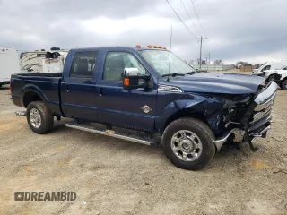 2016 Ford F-350 Platinum with VIN 1FT8W3BT1GEA56262, listed as a Copart auction lot 50536595 with 137,257 mi miles and Salvage Title. Bid and sale history available at DreamBid. Image 4.