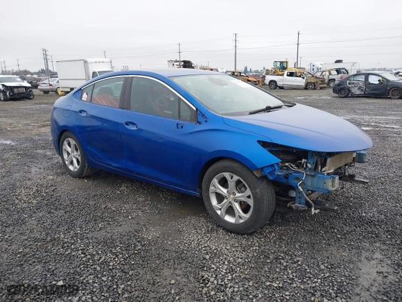 2016 Chevrolet Cruze Premier with VIN 3G1BG5SM1GS600104, listed as a IAAI auction lot 41311900 with 64,676 mi miles. Bid and sale history available at carsss.com. Image 1.