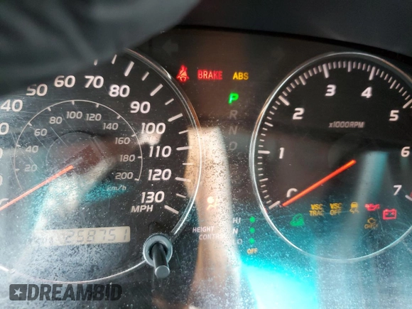 2004 Lexus GX 470 with VIN JTJBT20X040051123, listed as a Copart auction lot 56926705 with 258,751 mi miles and Clean Title. Bid and sale history available at DreamBid. Image 9.