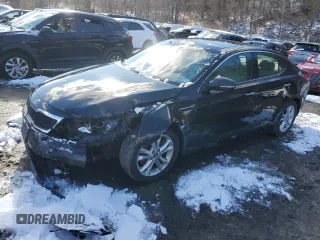 2011 Kia Optima EX with VIN KNAGN4A66B5157495, listed as a Copart auction lot 43417765 with 133,770 mi miles and Salvage Title. Bid and sale history available at carsss.com. Image 1.