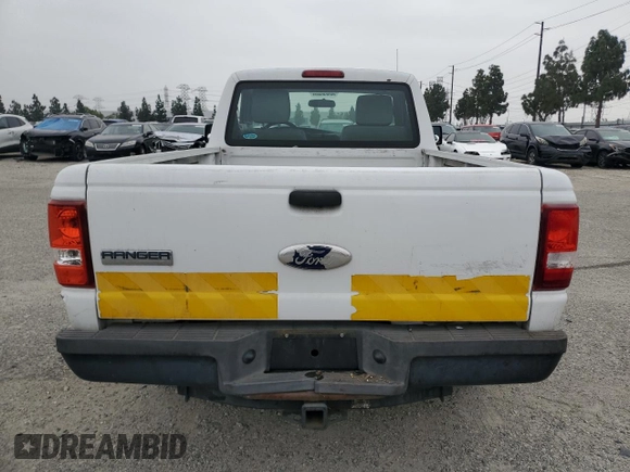 2011 Ford Ranger XL with VIN 1FTKR1AD2BPA88422, listed as a Copart auction lot 52929495 with 160,450 mi miles and Clean Title. Bid and sale history available at carsss.com. Image 6.