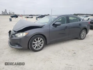 2015 Mazda 6 i Sport with VIN JM1GJ1U6XF1166240, listed as a Copart auction lot 46143405 with 84,614 mi miles and Salvage Title. Bid and sale history available at carsss.com. Image 1.