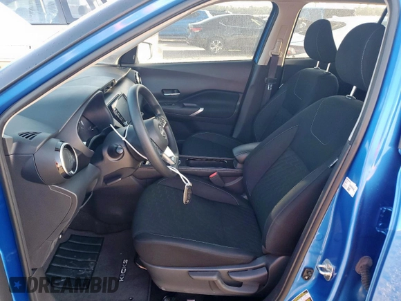 2023 Nissan Kicks SV with VIN 3N1CP5CV0PL540574, listed as a Copart auction lot 64501265 with 29,481 mi miles and Salvage title. Bid and sale history available at DreamBid. Image 7.
