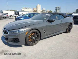 2022 BMW 8 Series 840i with VIN WBADZ2C08NCJ12305, listed as a Copart auction lot 72503114 with 26,817 mi miles and Salvage Title. Bid and sale history available at carsss.com. Image 1.