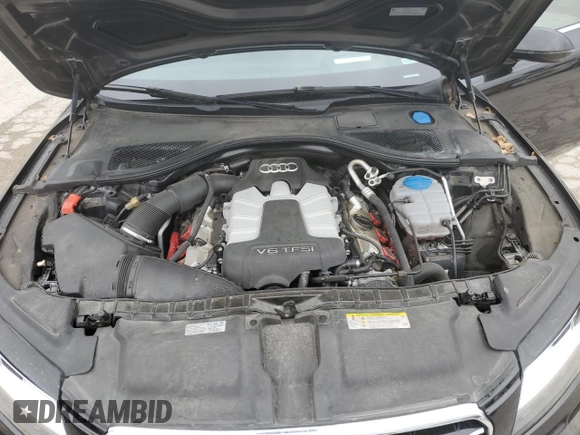 2014 Audi A7 Prestige with VIN WAU2GAFC0EN131545, listed as a Copart auction lot 57294245 with 117,646 mi miles and Salvage title. Bid and sale history available at DreamBid. Image 11.