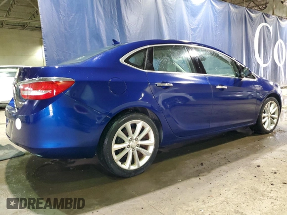 2013 Buick Verano with VIN 1G4PP5SK8D4104977, listed as a Copart auction lot 42867405 with 131,302 mi miles and Clean title. Bid and sale history available at DreamBid. Image 3.