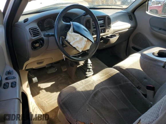 2000 Ford F-150 XL with VIN 1FTRF18W0YNB59622, listed as a Copart auction lot 50178485 with 264,057 mi miles and Salvage title. Bid and sale history available at DreamBid. Image 8.