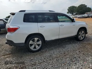 2013 Toyota Highlander Limited with VIN 5TDYK3EH1DS093692, listed as a Copart auction lot 57772345 with 169,781 mi miles and Salvage title. Bid and sale history available at DreamBid. Image 3.