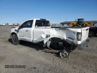 2017 Nissan Titan with VIN 1N6BA1RP7HN536578, listed as a Copart auction lot 53859555 with 39,271 mi miles and Salvage title. Bid and sale history available at DreamBid. Image 2.