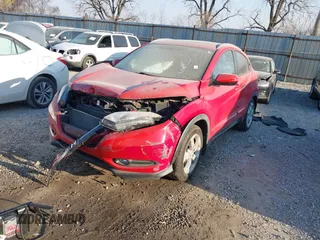 2016 Honda HR-V EX-L w/Navi with VIN 3CZRU6H73GM730163, listed as a IAAI auction lot 41716262 with 44,962 mi miles. Bid and sale history available at carsss.com. Image 2.