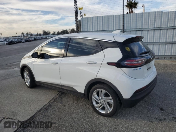 2022 Chevrolet Bolt EV 1LT with VIN 1G1FW6S0XN4116579, listed as a Copart auction lot 41822115 with 42,549 mi miles and Salvage title. Bid and sale history available at DreamBid. Image 2.