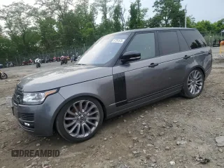 2016 Land Rover Range Rover Supercharged z VIN SALGS2EF5GA262448, wystawiony jako Copart lot #57291575 z przebiegiem 107 770 mil mil oraz Czysty tytuł • Clean title. Historia ofert i sprzedaży dostępna na DreamBid. Obrazek 1.
